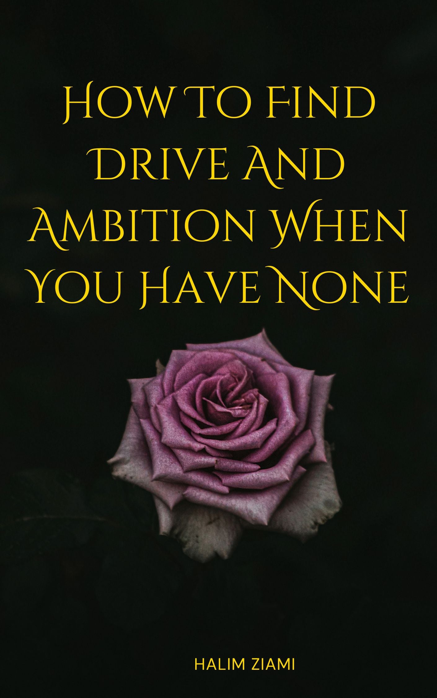 HOW TO FIND DRIVE AND AMBITION WHEN YOU HAVE NONE